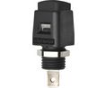 Quick-release terminal 4mm 16A 33V Black